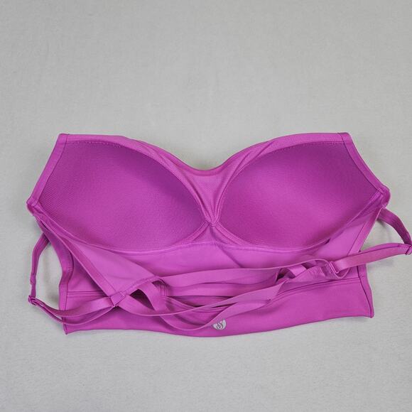 Victorias Secret Allegro Sport Bra Womens 36D Pink Berry Medium Support Wireless - Picture 10 of 15
